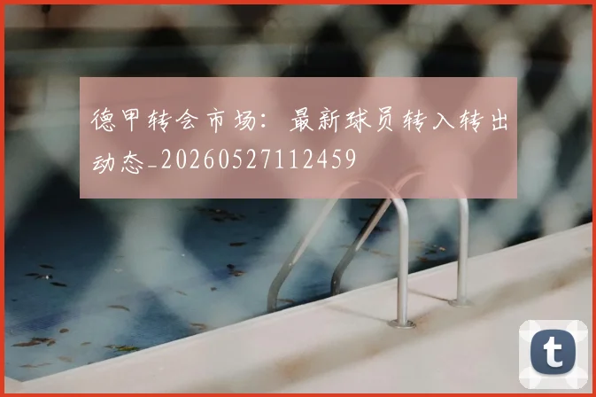 德甲转会市场:最新球员转入转出动态_20260527112459